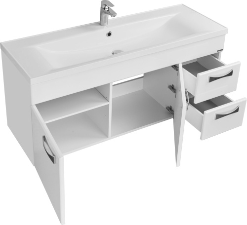 Мебель для ванной AQUATON Диор 120 белая фото 11 Мебель для ванной AQUATON Диор 120 белая фото 11