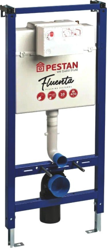 Комплект Унитаз подвесной Pestan Fluenta Rimless 40006661 безободковый + Система инсталляции для унитазов Pestan + 40006357 фото 2