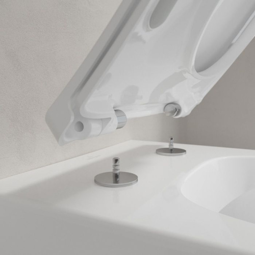 Унитаз подвесной Villeroy & Boch Venticello 4611RL01 безободковый фото 9