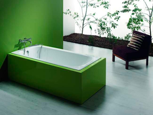 Чугунная ванна Jacob Delafon Soissons 160x70 + ножки и слив-перелив фото 4