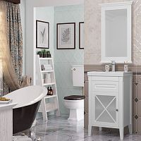 Мебель для ванной Opadiris Палермо 50 L белая матовая
