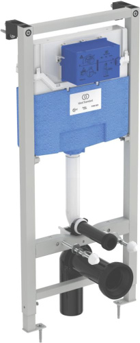 Комплект Унитаз подвесной Bien Dor + Система инсталляции для унитазов Ideal Standard ProSys + Кнопка смыва хром + Гигиенический душ
