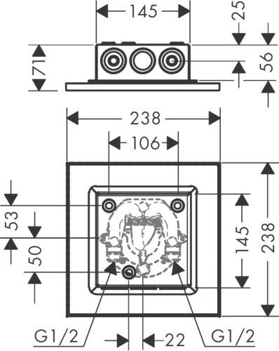 Верхний душ Axor ShowerSolutions 35309000 фото 3