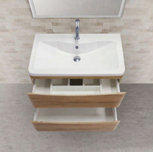 Мебель для ванной BelBagno Acqua 90 подвесная, cemento verona grigio фото 3