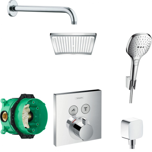 Душевой комплект Hansgrohe ShowerSelect 15763000 6 в1 фото 4