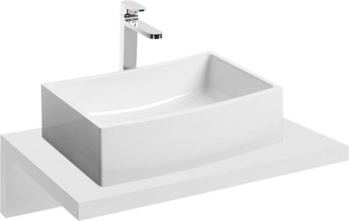 Мебель для ванной Ravak столешница L 80 белая фото 3