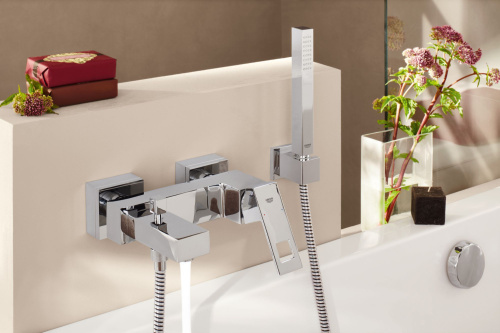 Смеситель Grohe Eurocube 23141000 для ванны с душем фото 3