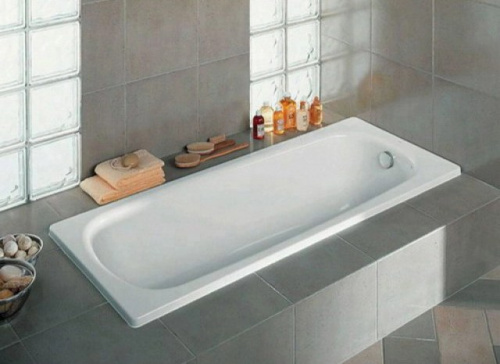 Чугунная ванна Jacob Delafon Soissons 150x70 + ножки и слив-перелив фото 3