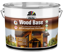 Грунт для защиты древесины Dufa Wood Base с биоцидом бесцветная 2 л.