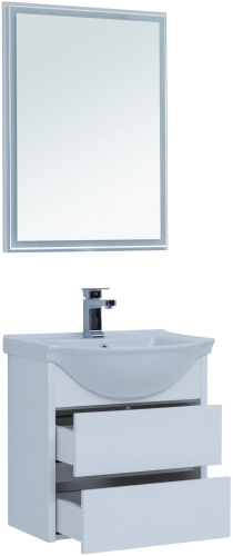 Мебель для ванной Aquanet Сидней 60 белая фото 4
