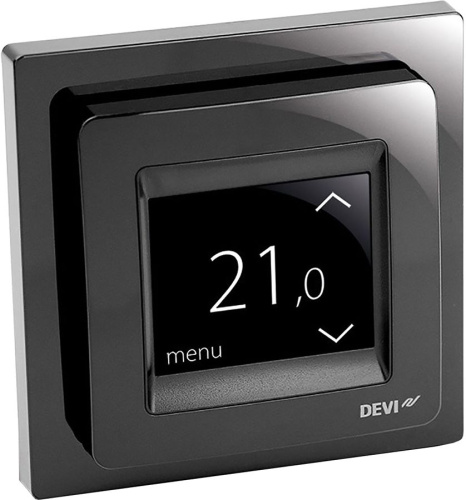 Терморегулятор Devi Touch black фото 2