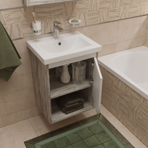 Мебель для ванной DIWO Самара 50 дуб скандинавский фото 4