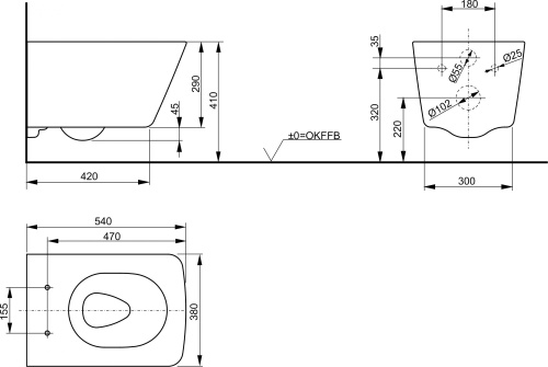 Комплект Унитаз подвесной Toto SP CW532Y с крышкой-сиденьем + Система инсталляции для унитазов Villeroy & Boch 9224 6100 с кнопкой смыва фото 8