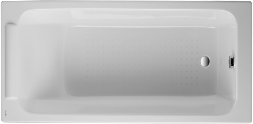 Чугунная ванна Jacob Delafon Parallel 150x70, без ручек + ножки и слив-перелив