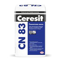 CERESIT CN 83 смесь ремонтная для срочного ремонта бетона, 5-35 мм. (25кг)