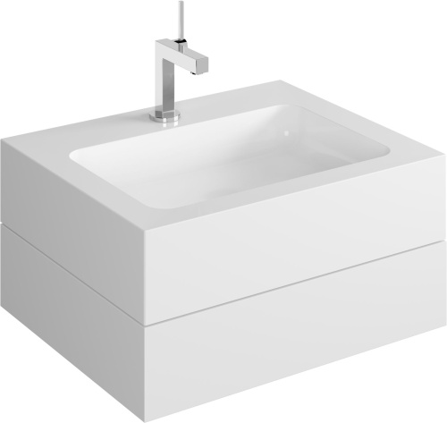 Мебель для ванной Keuco Edition 300 белая, 65 см фото 4