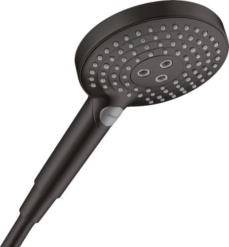 Душевая лейка Hansgrohe Raindance Select S 26530670 матовая черная