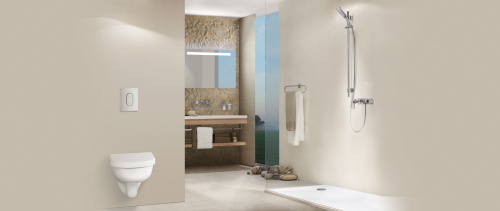 Кнопка смыва Grohe Arena Cosmopolitan 38844P00 хром матовый фото 3