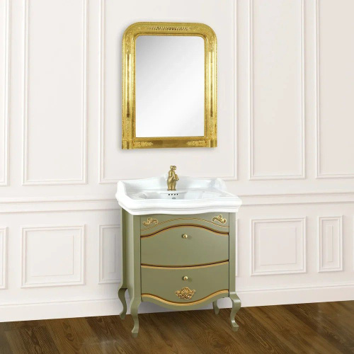 Мебель для ванной Migliore Impero 70 с ящиками, oliva фото 5