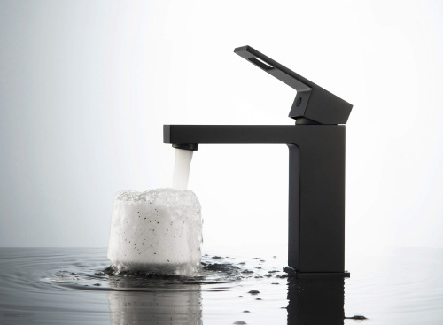 17 770 руб. Смеситель Timo Briana 7161/03F для раковины, черный фото 3 Смеситель Timo Briana 7161/03F для раковины, черный фото 3