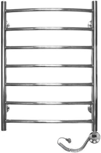 21 130 руб. Полотенцесушитель электрический Domoterm Калипсо П7 50x70, хром, R Полотенцесушитель электрический Domoterm Калипсо П7 50x70, хром, R