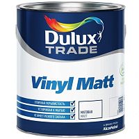 Краска для стен и потолков водно-дисперсионная Dulux Vinyl Matt матовая база BM 2,4 л.