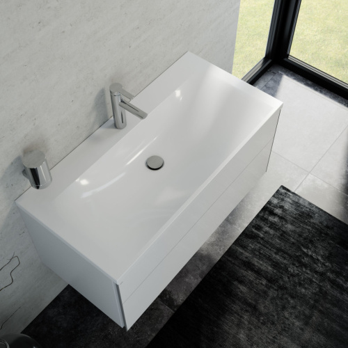 Мебель для ванной Keuco Royal Reflex 100 белая фото 2