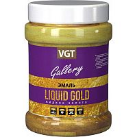 VGT GALLERY LIQUID GOLD ВД-АК-1179 МЕТАЛЛИК эмаль универсальная, жидкое золото (1кг)