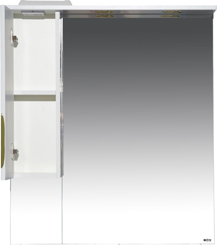 Зеркало Misty Престиж 80 L золотая патина фото 2 Зеркало Misty Престиж 80 L золотая патина фото 2