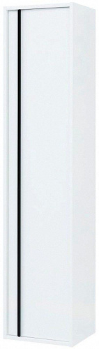 Шкаф-пенал Aquanet Lino 35 белый матовый фото 4