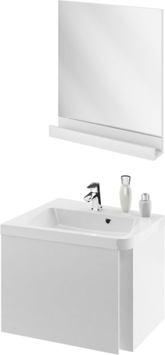 Мебель для ванной Ravak SD 10° 55 белая L фото 4