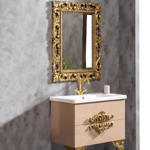 Мебель для ванной Armadi Art NeoArt 80, подвесная, капучино фото 7